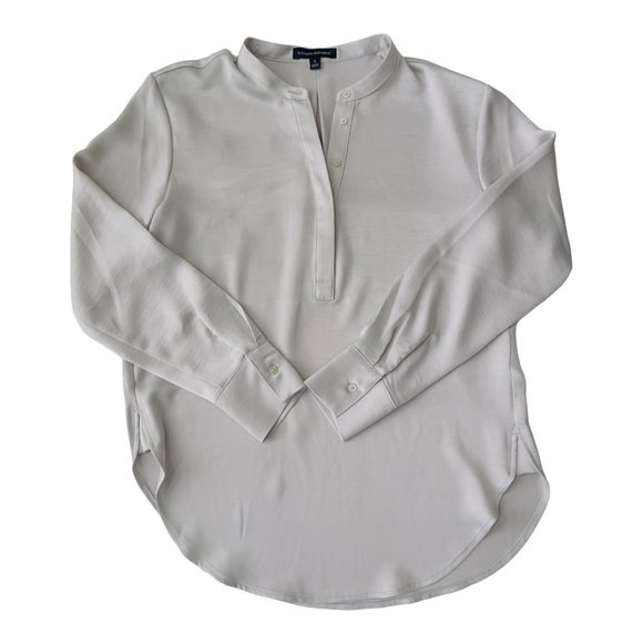 Banana Republic Polina Silk Feel Georgette Blouse Size Small NWOT Women's - Picture 4 of 10